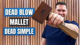 How To Make A Wooden Mallet  Easy Beginner Project [upl. by Enihpad]