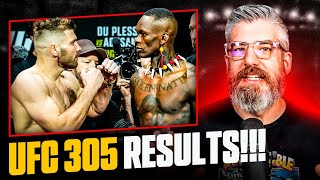 LUKE THOMAS LIVE UFC 305 RESULTS amp REACTION  DDP v IZZY [upl. by Asyl]