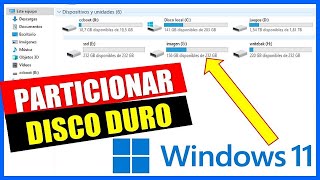 Como particionar un disco duro en windows 11 [upl. by Tallou960]