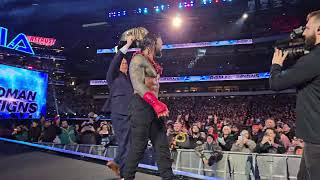 Roman Reigns Wrestlemania XL Entrance wwe wrestling wrestlemania romanreigns [upl. by January217]