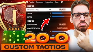 BEST META 4231 FORMATION amp CUSTOM TACTICS  FC 24 Ultimate Team [upl. by Naras]