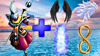 Whis  infinity  Ultra Instinct  black wings Vs All character 🔥 [upl. by Dnaltroc]