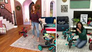 Globber Explorer 4in1 Tricycle and Balance Bike on QVC [upl. by Attesor808]