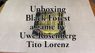 Black Forest Unboxing [upl. by Crofton]