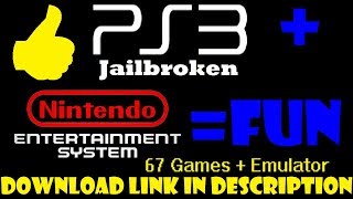 Nintendo Games on Jailbroken PS3 Download Links [upl. by Artina]