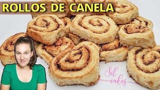 Rollos de Canela Receta Fácil y Rápida 🥐 Roles de Canela  Cinnamon Rolls [upl. by Hollingsworth]