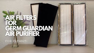 FLT4825 Air Filters for Germ Guardian Air Purifier Filter Replacement [upl. by Ayital123]