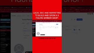 Local SEO And Marketing to Build and Grow a 6 Figure Barber Shop [upl. by Adnihc]