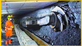 Underground coal mining  Extreme coal mining process [upl. by Abdu935]