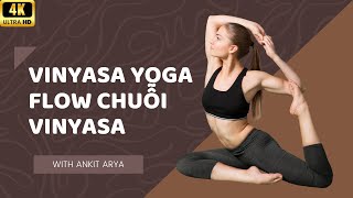 Vinyasa Yoga Flow  Chuỗi Vinyasa I Master Ankit Arya I Sunme Yoga [upl. by Aroled]