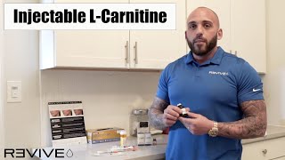 Injectable Vitamin Series  L Carnitine  Fat Burner [upl. by Eilrahs717]