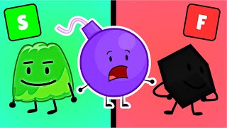 I RATED EVERY BFB POST SPLIT CHARACTER  BFDI [upl. by Thun511]