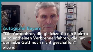 Bayerischer Autogipfel Autoexperte Dudenhöffer zum Treffen von Söder Aiwanger amp Branchenvertretern [upl. by Yeruoc]