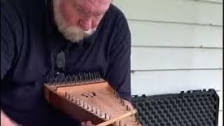 Charles Closz playing the bowed psaltery [upl. by Andri151]