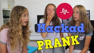 PRANK Vårt  Esters konto blir hackat [upl. by Enelia]