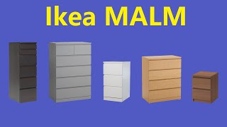 Ikea Malm chest of drawers assembly [upl. by Carlie]