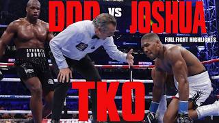 Anthony Joshua vs Daniel Dubois  Knockouts  Full Fight Highlights  FIGHTMAIN EVENTJoshuaDubois [upl. by Atsahs]