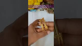 🤔🤗To Order Watsapp Message 95973 80489 With id sk185 or screen shot gold bangles [upl. by Renmus]