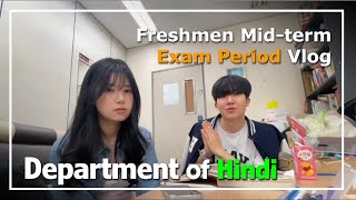 Freshmen Midterm Exam Period Vlog [upl. by Minny560]