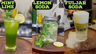 Lemon Soda  Mint Lime  Fuljar Soda  Easy Summer Drinks  Lemonade Recipes  Cool Drinks at Home [upl. by Nwahsud390]