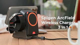 Spigen ArcField 3in1 Wireless Charger 15quot [upl. by Alanna]