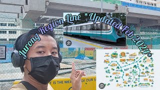 Jurong Region MRT Line Updated Feb 2024  Adventure With Dan [upl. by Naellij967]