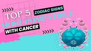 The Top 5 Zodiac Signs Most Compatible With Cancers [upl. by Ciro34]