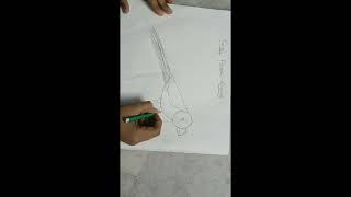 2024 How to draw parrot 🦜 drawing easy and very simple drawing art [upl. by Au]