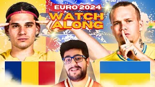 ROMANIA VS UKRAINE LIVE STREAM WATCHALONG EUROS LIVE STREAM WATCHALONG [upl. by Cirtemed338]