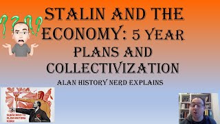 Stalin and the Economy 5 Year Plan and Collectivisation [upl. by Akenat]