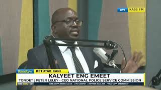 KASS LENEE EMET PETER LELEY CEO NATIONAL POLICE SERVICE COMMISSION —PART 7 [upl. by Eedia]