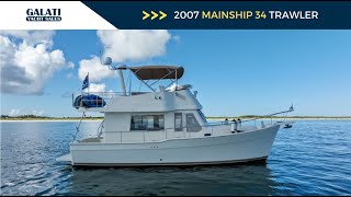 2007 34 Mainship Trawler For Sale “Midnight Lady” [upl. by Ahsienaj856]