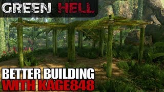 BETTER BUILDING WITH KAGE848  Green Hell  Lets Play Gameplay  S01E27 [upl. by Jewel]