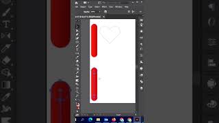 Heart Effect Using Blend Tool In illustrator [upl. by Yahska]