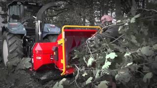 TP 175 PTO  Disc Wood Chipper from Linddana [upl. by Rafferty]