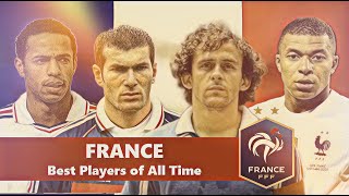 FRANCE BEST PLAYERS EVER [upl. by Yursa562]