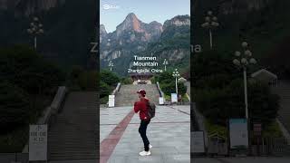 shorts Amazing Place in Zhangjiajie China Tianmenmountain [upl. by Bergh]