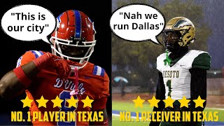 THE MOST INTENSE RIVALRY IN ALL OF TEXAS 🔥🔥 Duncanville vs Desoto  Texas High School Football [upl. by Paehpos161]