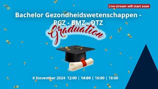 Diploma uitreiking Bachelor Gezondheidswetenschappen  PGZ  BMZ  DTZ  Session 2 [upl. by Yerxa]