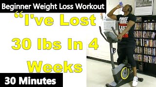 Stationary Bike Workout for Beginners to Lose Weight 👉 LEVEL 2 30 Minutes [upl. by Lupita]