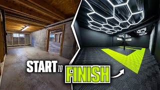 JAI CONSTRUIT LE GARAGE DE MES RÊVES  TIMELAPSE RÉNOVATION [upl. by Barrow]