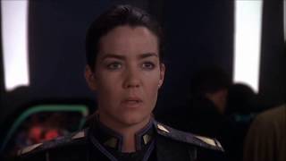 Babylon 5  Ivanova Death Incarnate Season 4 Episode 19  Between the Darkness and the Light [upl. by Hemphill]