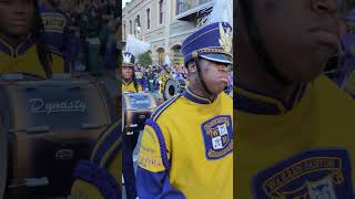 Warren Easton Marching Band  Allstate Sugar Bowl New Years Parade [upl. by Olegnad]