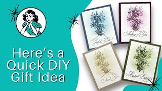 🔴 Gift Set of Cards Make These Super Quick and Easy [upl. by Weiler394]