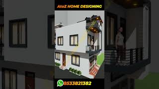 Corner Small House Design [upl. by Nillor]