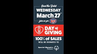 Jersey Mikes Day of Giving for Special Olympics Minnesota [upl. by Lorsung701]