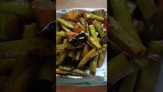 Cluster Beans RecipeGawar Phali Recipe Buru Raher ShutiFoodieYoutube Shorts Video [upl. by Irolam747]