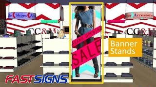 Retail Signs and Graphics  A Visual Tour  FASTSIGNS® [upl. by Enylhsa514]