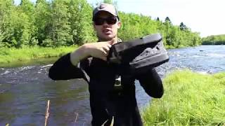 Fly Fishing Streamer Tips  Using a Stripping Basket [upl. by Souza667]