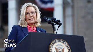 WATCH LIVE Liz Cheney joins Harris rally at historic birthplace of the GOP in swing state Wisconsin [upl. by Blanchette812]